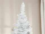 7 foot white Christmas tree with bracket 20008780