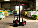 Heavy duty manual truck double handles 330 lb steel trolley for moving heavy platform truck 90186658