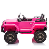 ZUN 24V Two-seater Kids Ride On Car W/Parents Remote Control, Licensed Toyota LC250,110w Motors,With W1578P196846