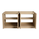 60" Freestanding Bathroom Vanity & 4 Soft-Close Cabinet Doors-BVC11160DDOK -Excluding W999P239165