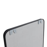 24 x 32 Inch Bathroom Mirror Black Aluminum Frame W99967980