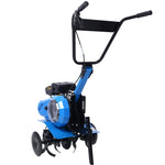 ZUN Gas-Powered 4-Cycle 2-in-1 Tiller and Cultivator,,78.5cc with Handle 18IN TILL WIDTH,EPA complaint W465142924