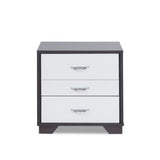 Eloy White & Black Finish Accent Table B2726P287564