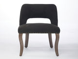 Wooden Dining Chairs Set of 2, Modern Fabric Upholstered Dining Room Chair Kitchen Chairs, Farmhouse 45837464