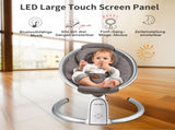 Electric Baby Bouncer for Infant,Bluetooth Baby Swing Enabled Automatic, Baby Rocker Inset Music T5170P409357