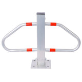 Parking bollard,pole barrier with lock ,car parking protection posts,home garage street decor W46565404