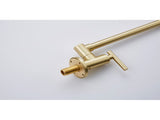 Wall Mount Folding Kitchen Pot Filler Faucet W2287P152207