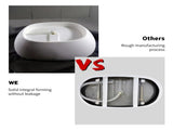 47'' Independent solid surface resin stone bathtub, a modern designed independent bathtub with 11287607