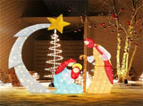 5 ft Christmas decorations with LED lights 00686802