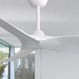 ZUN 52 Inch Indoor Ceiling Fan without Light, 6 Speeds Reversible DC Motor, 3 ABS Blade Ceiling Fan W882P212624