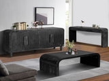 Farmhouse Vintage Crafts Coffee Table,Curved Art Deco Design, Easy Assembly, 48" W x 24" D x 18" W1445P331900
