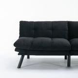 Black Convertible Folding Modern sofa Bed W570124914