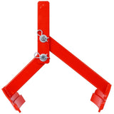 Steel Drum Lifter - Secure Reliable Heavy Duty 1100 lbs Working Load Limit ,RED COLOR W465P146665