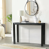 46 inch Pinewood Table, Console Table Entrance Table, Narrow Sofa Table for Living Room 99900633