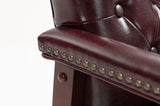 Leather Reception Guest Chairs W/Padded Seat and Arms Ergonomic Mid-Back Office Executive Side Chair W1333P338901