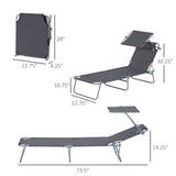 ZUN Folding Lounge Chairs / beach chair （Prohibited by WalMart） 21989819