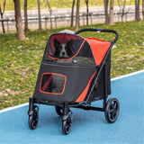 ZUN Dog Stroller /small animal cage/Pet cages （Prohibited by WalMart） 78006655