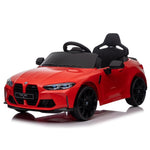 ZUN BMW M4 12v Kids ride on toy car 2.4G W/Parents Remote Control,Three speed adjustable,Power display, W1396128706