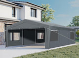 10X20FT Carport Car Port Canopy Grey 77637470