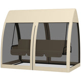 Garden rocking chair with canopy 23497304