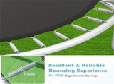 10FT Trampoline for Kids & Adults, 304.80cm Round Trampoline with Safety Enclosure Net, 880LBS 30582903
