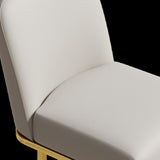 Dining Bar Chairs Set of 2 Modern style bar chairs with simple design, Creative Design comfortable W1727P240719