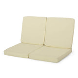CAROLINA CLUB CHAIR CUSHION SET, BACK CUSHION AND SEAT CUSHION, CREAM, SET OF 2 N775P270212C