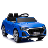 ZUN 12V Kids Ride On Electric Car w/Parents Remote Control,Licensed Audi SQ8 for Kids,Dual W1578P213381