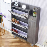 Modern minimalist storage cabinet, Japanese rattan shoe cabinet, bed top cabinet, small home W1151P147201