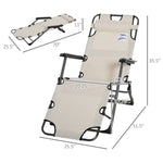 ZUN Folding Lounge Chairs / beach chair （Prohibited by WalMart） 10949007