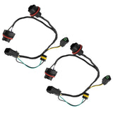 2PCS Headlight Socket Harness fit for Chevrolet Silverado 1500 07-14 15841609 11652733