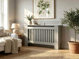 Radiator Cover Cabinet, Decorative Heater Protector, MDF Construction with WaterBased Lacquer W465P482587