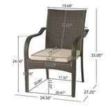 Outdoor Wicker Chairs, 56225.00CHRBRN KD N769P215183B