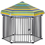 ZUN Metal Dog Playpen 91935751