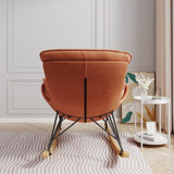 Leisure sofa single rocking chair, light luxury sofa chair, balcony leisure area single chair, W1669P152764