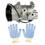 A/C AC Compressor with Clutch Replacement for Toyota Yaris 2007-2012 L4 1.5L 8831052481 158318 71012933