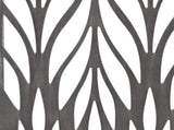 Grey Laser Cut Wood 2-piece Panel Wall Decor Set B03598808