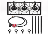 Outdoor Camp Stove High Pressure Propane Gas Cooker Portable Cast Iron Patio 17328153