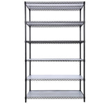 ZUN 6 Tier 6000lbs Capacity NSF Metal Shelf Wire Shelving Unit, Heavy Duty Adjustable Storage Rack with W465142118