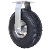 4PCS 10IN CASTER pneumatic tire, Caster Wheel, Swivel Plate, Steel Hub with W465130466
