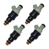 ZUN 4Pcs Fuel Injectors for Ford 4.9L 1.9L 3.8L 2.9L 3.0 4HOLE NOZZLE 0280150941 20022924