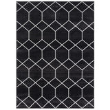 Trellis Geometric Woven Area Rug B03598017