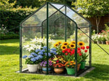 36" 36" 60" Portable Mini Greenhouse with PE Bottom Mat, 3660 Inch Clear PVC Plant Grow Tent, 87060247