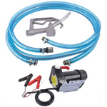 ZUN 12GPM Fuel Electric Transfer Pump 155w 45L/min 3600RPM w/Nozzle &Hose for Diesel 48982583