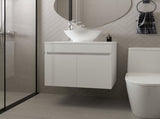 Sheridan Bathroom Vanity with 2 Doors and Sink, White B128P314799