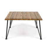 ZION INDUSTRIAL WOOD AND METAL COFFEE TABLE 62981.00