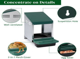 Single Roll Out Nesting Box with Plastic Basket, Egg Nest Box Laying Box Hens 42275216