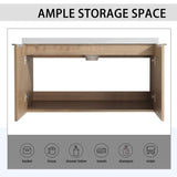 Modern Design 36 Inch Float Mounting Bathroom Vanity With Sink Soft Close Door,2 Doors-00636 W99950716