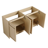 60" Freestanding Bathroom Vanity & 4 Soft-Close Cabinet Doors-BVC11160DDOK -Excluding W999P239165