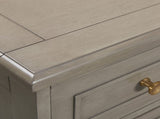 Dauphin Handpainted Entryway Storage Cabinet, Grey Cashmere Wood B2719P238531